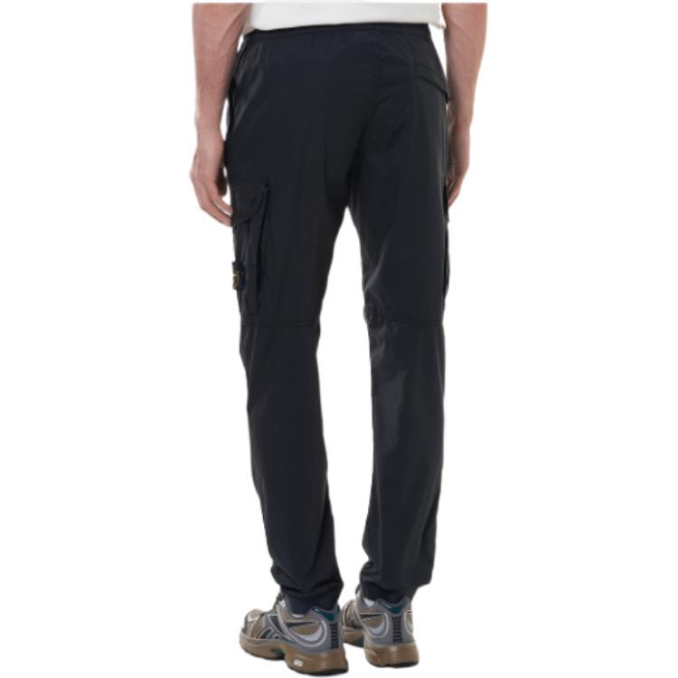 Stone Island SS22 Compass Patch Cargo Pants  - Charcoal Black 761531303-V0065 圖 4