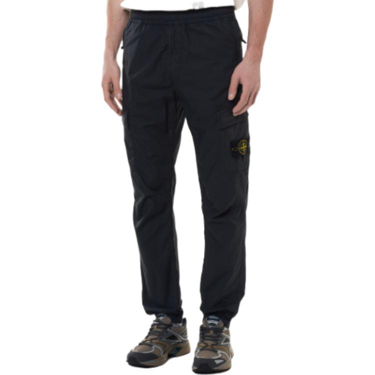 Stone Island SS22 Compass Patch Cargo Pants  - Charcoal Black 761531303-V0065 圖 5