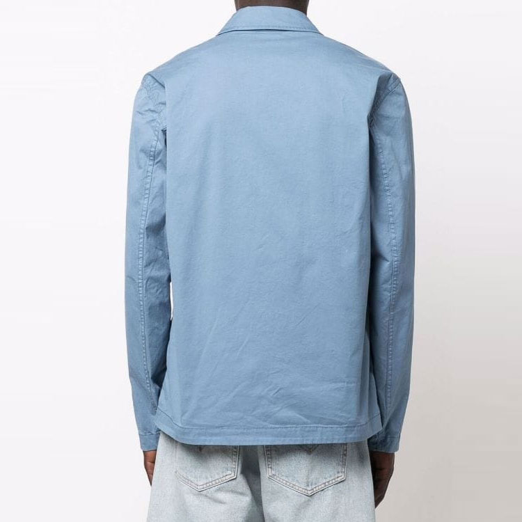 STONE ISLAND SS22 Compass Pocket Zip Jacket Misty Blue  Outerwear 761510419-V0046 圖 5