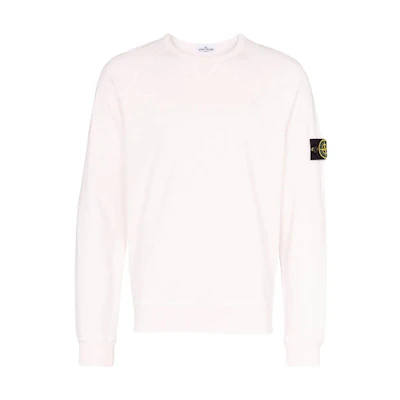 Stone Island SS22 Compass Series Crewneck Sweatshirt Light Pink 761566360-V0180