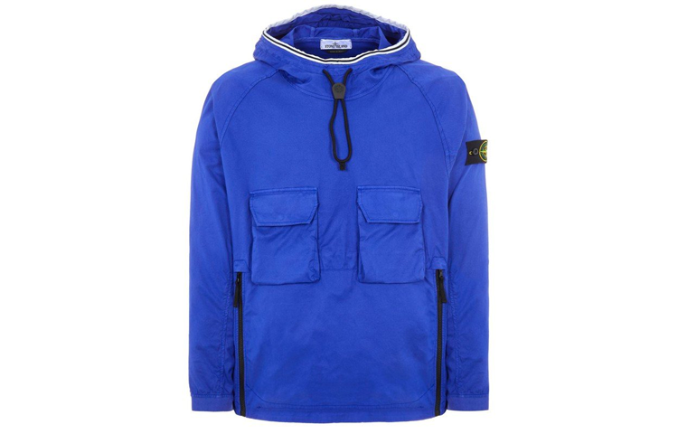 Stone Island SS22 Elastic Drawstring Jacket Klein Blue 761544019-V0022