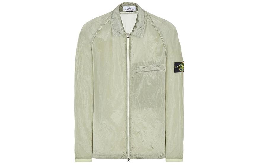 STONE ISLAND SS22 Foldable Solid Green Jacket -  Fall Outerwear 761512321-V0052 圖 2