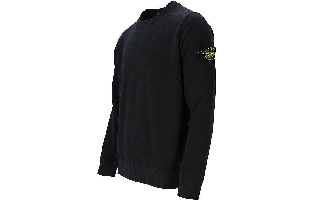 STONE ISLAND SS22 Logo Patch  Long Sleeve Sweatshirt Navy Blue MO751563547-V0020 圖 4