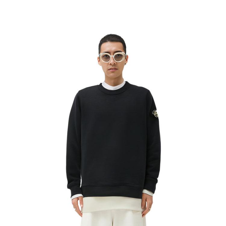 STONE ISLAND SS22 Logo Patch  Long Sleeve Sweatshirt Navy Blue MO751563547-V0020 圖 6