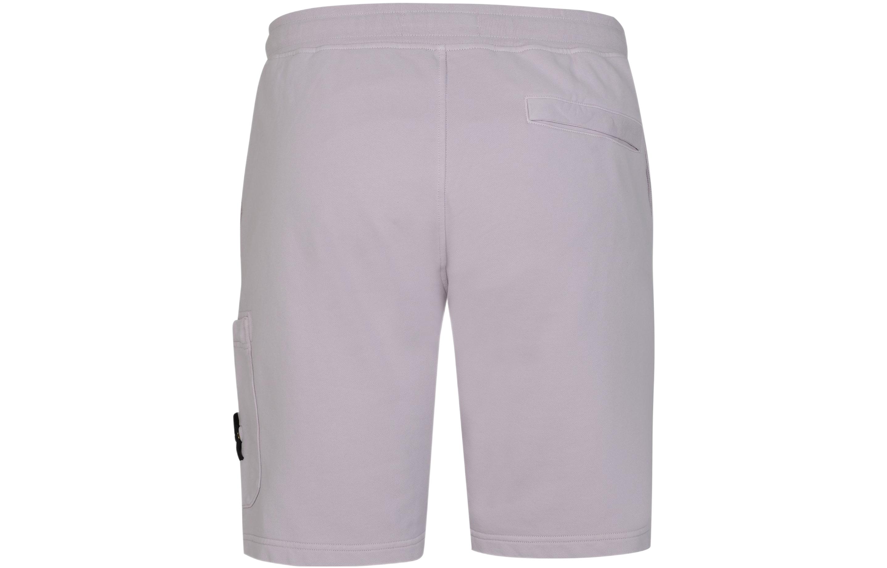 Lookbook STONE ISLAND SS22 標誌紫色運動短褲 761564651-V0086