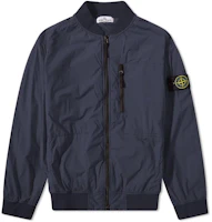 Stone Island SS22 Logo Patch Elastic Long-Sleeve Jacket Navy Blue 761541331-V0020 Stone Island SS22 Logo Patch Elastic Long-Sleeve Jacket Navy Blue 761541331-V0020