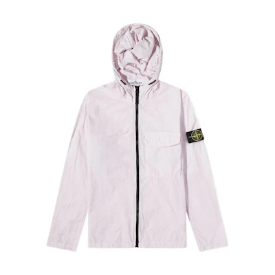 Stone Island SS22 Logo Patch Hooded Jacket Men’s Light Pink 761512402-V0086