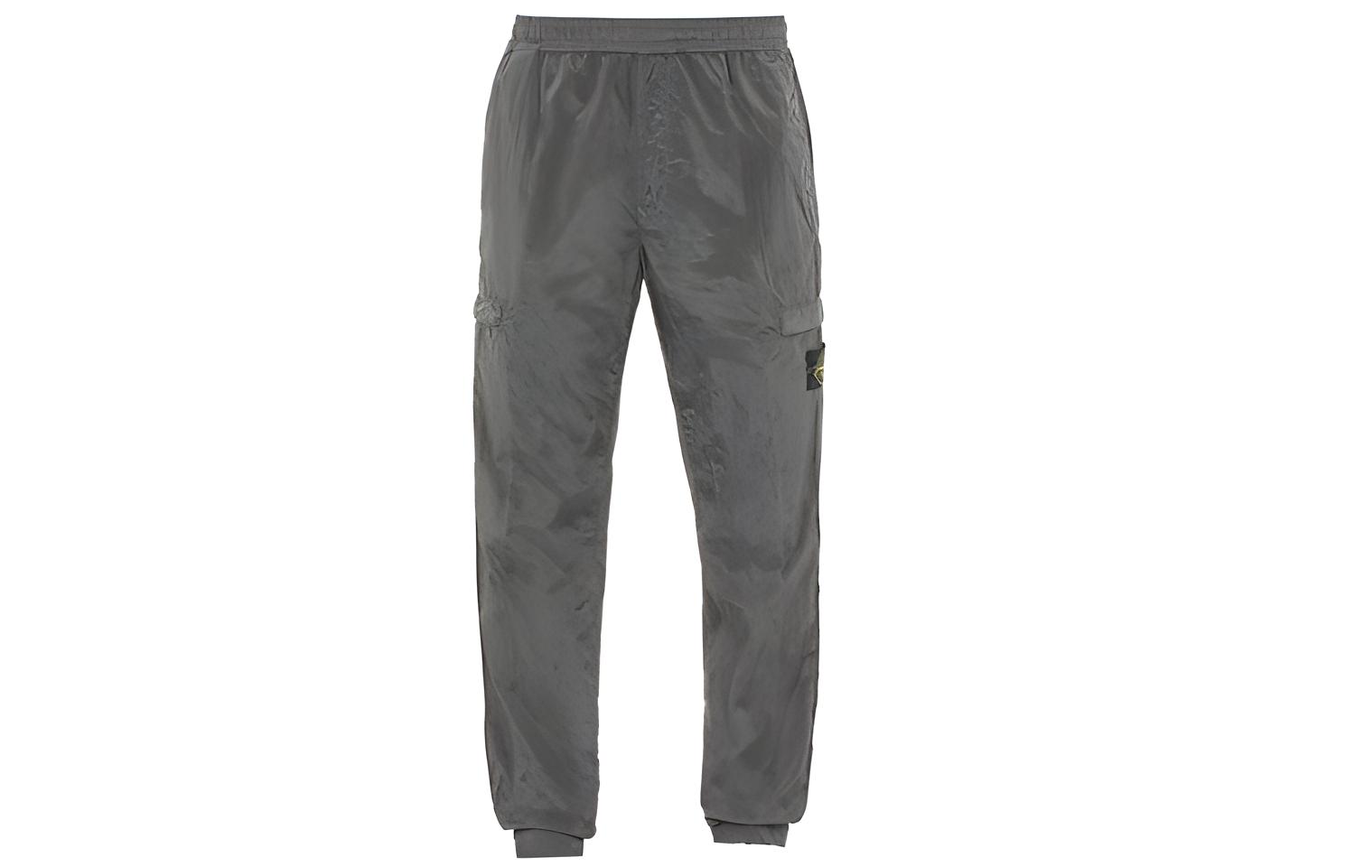 STONE ISLAND SS22 Logo Sweatpants  Casual Pants Carbon Black. 761531021-V0065