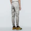 Shop STONE ISLAND SS22 Metallic Nylon Logo Jogger Pants Men’s Ice Blue. 761531021-V0003