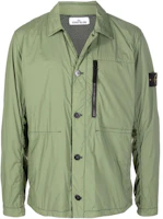 Stone Island SS22 Military Green Badge Long-Sleeve Jacket 761541431-V0058 Stone Island SS22 Military Green Badge Long-Sleeve Jacket 761541431-V0058