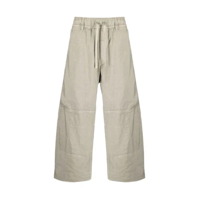 STONE ISLAND SS22 Shadow Project Ankle-Cut Casual Pants Taupe Brown. 761930415-V0095