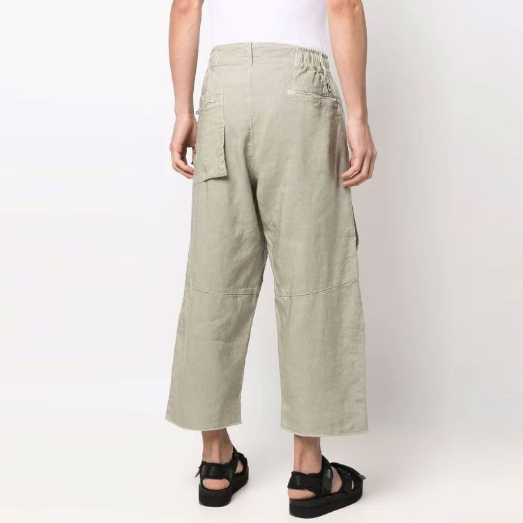 STONE ISLAND SS22 Shadow Project  Ankle-Cut Casual Pants Taupe Brown. 761930415-V0095 圖 5