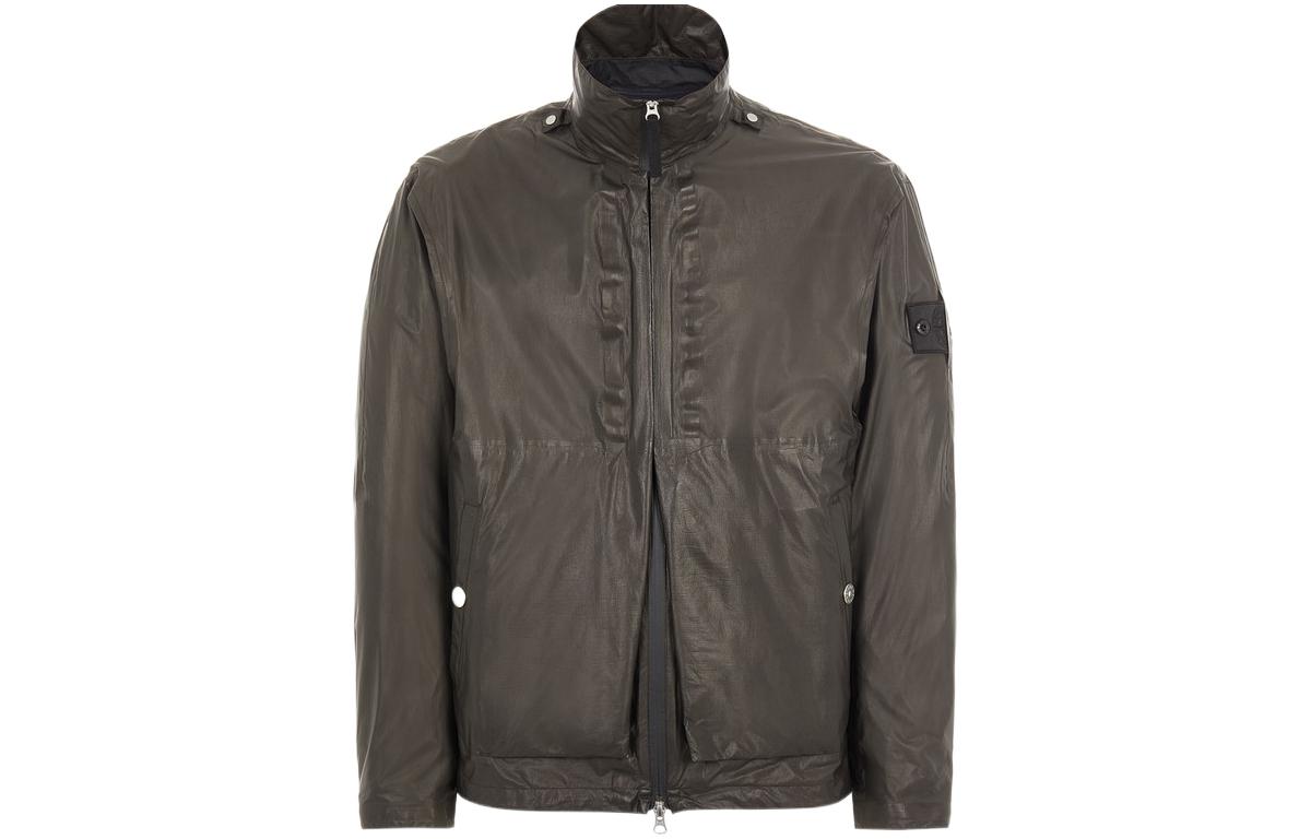 Stone Island SS22 Shadow Project Black Loose-Fit Casual Jacket Men’s 761940320-V2029