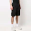 Purchase STONE ISLAND SS22 Solid Color Logo Relaxed Fit Shorts Black Men. 7615L1721-V0029