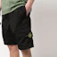 Details for STONE ISLAND SS22 Solid Color Logo Relaxed Fit Shorts Black Men. 7615L1721-V0029