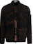 Buy STONE ISLAND SS22 Splatter Effect Zip Jacket Black Fall Collection 761512122-V0029