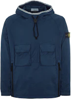 Stone Island SS22 Stretch Drawstring Jacket Aviator Blue 761544019-V0024 Stone Island SS22 Stretch Drawstring Jacket Aviator Blue 761544019-V0024