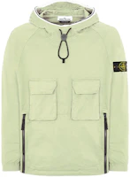 Stone Island SS22 Stretch Drawstring Jacket Light Green 761544019-V0052 Stone Island SS22 Stretch Drawstring Jacket Light Green 761544019-V0052