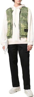 STONE ISLAND SS22 綠色紮染網眼背心 7615G0622-V0058 Lookbook STONE ISLAND SS22 綠色紮染網眼背心 7615G0622-V0058