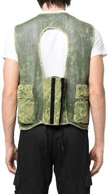 STONE ISLAND SS22 綠色紮染網眼背心 7615G0622-V0058 Purchase STONE ISLAND SS22 綠色紮染網眼背心 7615G0622-V0058