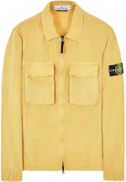 Stone Island SS22 Washed Yellow Long Sleeve Jacket with Dual Pockets Men’s 7615114WN-V0130 Stone Island SS22 Washed Yellow Long Sleeve Jacket with Dual Pockets Men’s 7615114WN-V0130