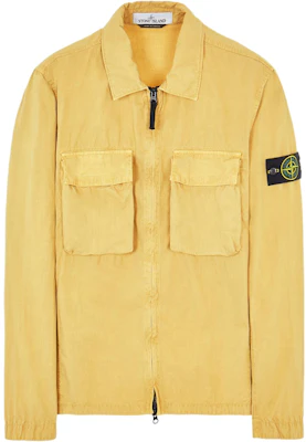 Stone Island SS22 Washed Yellow Long Sleeve Jacket with Dual Pockets Men’s 7615114WN-V0130 Buy Stone Island SS22 Washed Yellow Long Sleeve Jacket with Dual Pockets Men’s 7615114WN-V0130