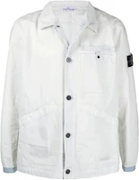 Stone Island SS22 White Compass Patch Jacket Men’s Outerwear 7615A0230-V0003 Stone Island SS22 White Compass Patch Jacket Men’s Outerwear 7615A0230-V0003