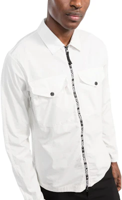 Stone Island SS22 Jaket Kemeja Putih Zip-Up 7615117E4-V0003 Purchase Stone Island SS22 Jaket Kemeja Putih Zip-Up 7615117E4-V0003