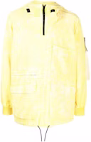 Stone Island SS22 Yellow Half-Zip Hooded Jacket with Multi-Pockets 761544122-V0030 Stone Island SS22 Yellow Half-Zip Hooded Jacket with Multi-Pockets 761544122-V0030