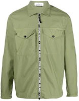 Stone Island SS22 Zip-Up Shirt Jacket Military Green 7615117E4-V0058 Stone Island SS22 Zip-Up Shirt Jacket Military Green 7615117E4-V0058