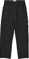 STONE ISLAND SS23 Black Elastic Waist Long Cargo Jogger Pants 781530803-V0029 STONE ISLAND SS23 Black Elastic Waist Long Cargo Jogger Pants 781530803-V0029