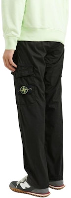 ストーンアイランド SS23 ブラック エラスティックウエスト ロングカーゴジョガーパンツ 781530803-V0029 Purchase ストーンアイランド SS23 ブラック エラスティックウエスト ロングカーゴジョガーパンツ 781530803-V0029