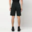 Purchase Stone Island SS23 Black Nylon Logo Mid-Waist Casual Shorts. 7815L0319-V0029