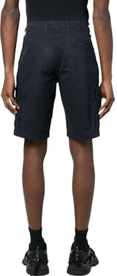 Stone Island SS23 黑色純色工裝休閒短褲. 1015L11W-AA0120 Shop Stone Island SS23 黑色純色工裝休閒短褲. 1015L11W-AA0120