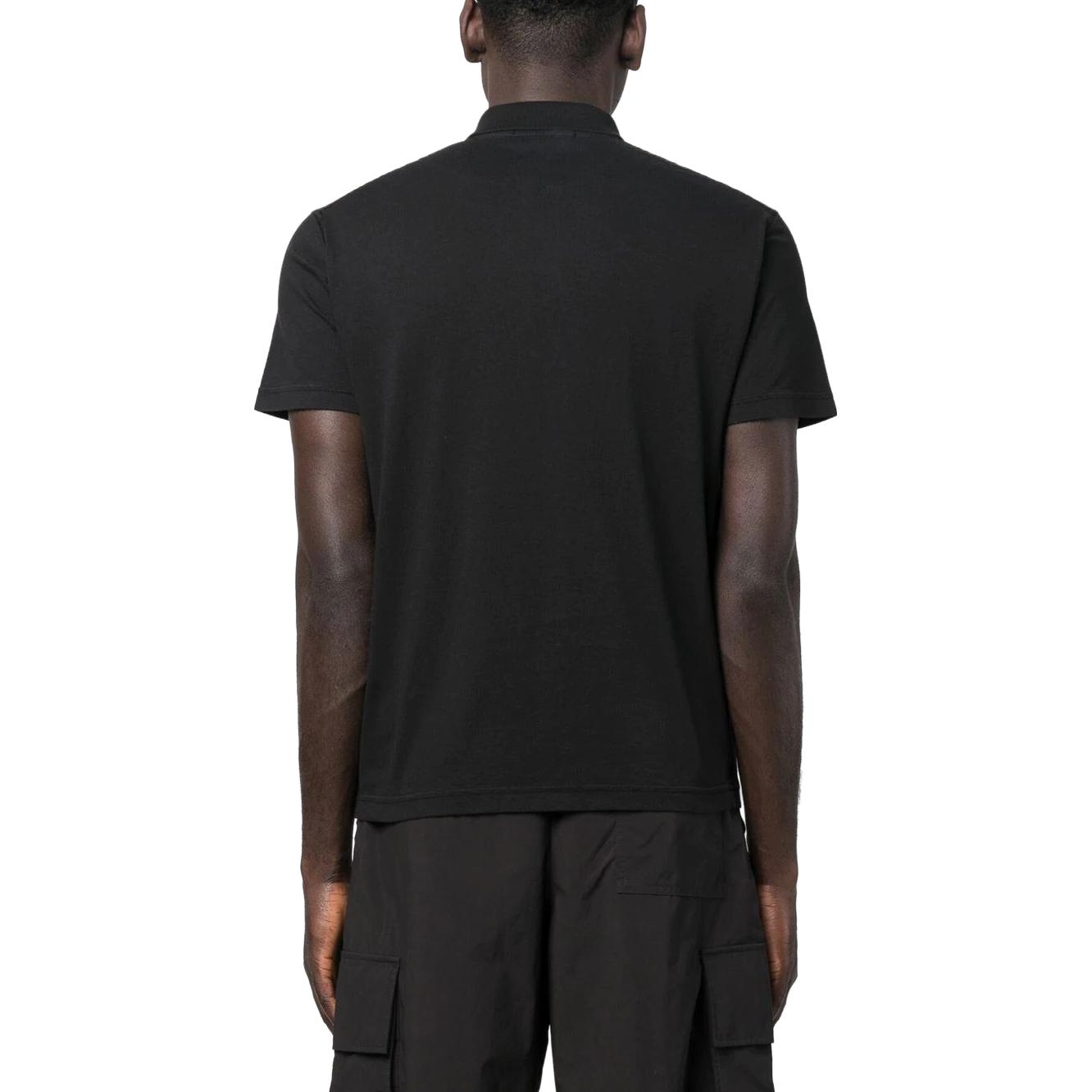 Details for STONE ISLAND SS23 黑色純色直筒短袖POLO衫. 101520557-A0029