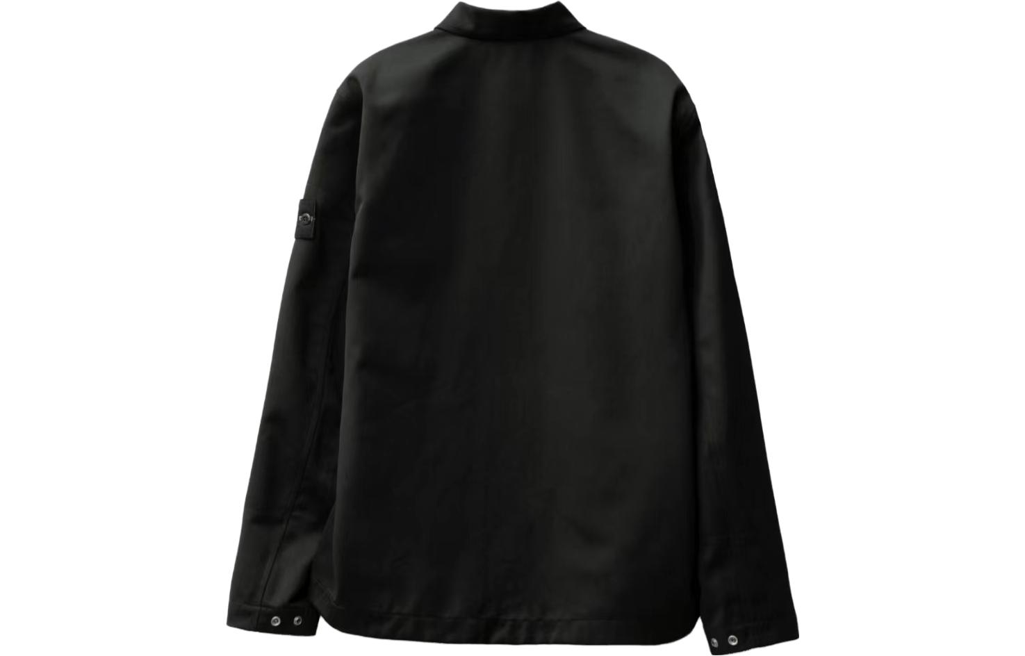 STONE ISLAND SS23  Black Twill Pocket Blazer Jacket Long Sleeve 781510428-V0029 圖 3