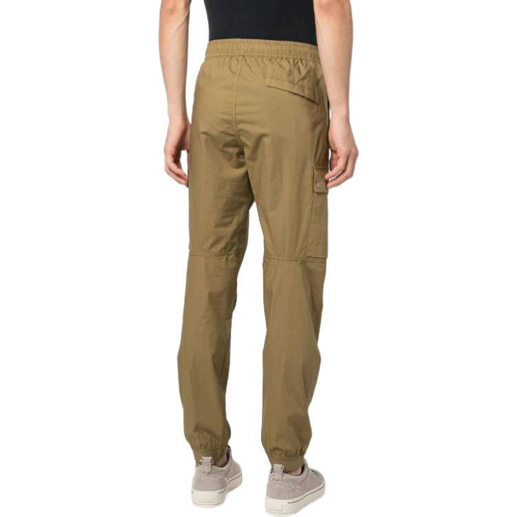 Stone Island SS23  Brown Tapered Cargo Pants with Side Logo Patch. 101531303-V0098 圖 4