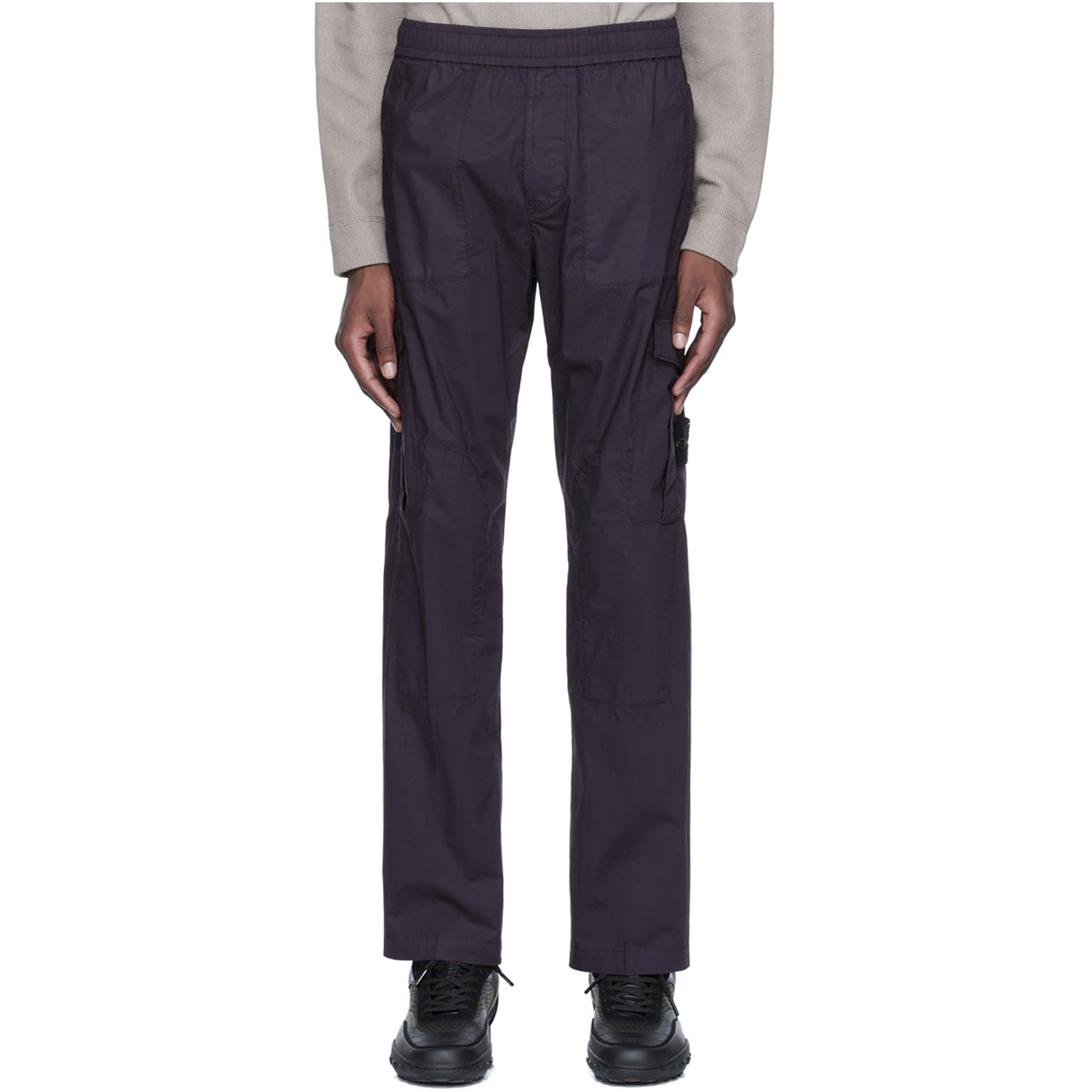 STONE ISLAND SS23  Casual Utility Jogger Pants Solid Dark Purple. 781530803-V0026 圖 5