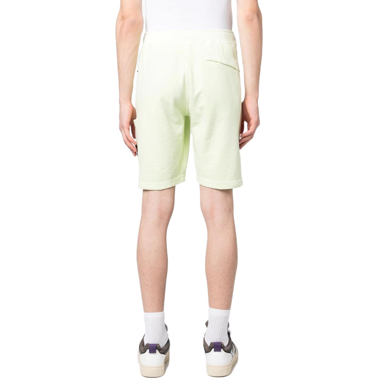 Purchase Stone Island SS23 羅盤徽章彈性腰休閒短褲 淺綠色 781564060-V0152