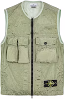 Order STONE ISLAND SS23 綠色背心附拉鍊及大口袋 7815G0619-V0055