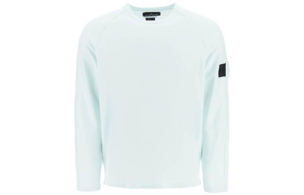 Order STONE ISLAND SS23 淺藍色長袖圓領毛衣 78195071S-V0003