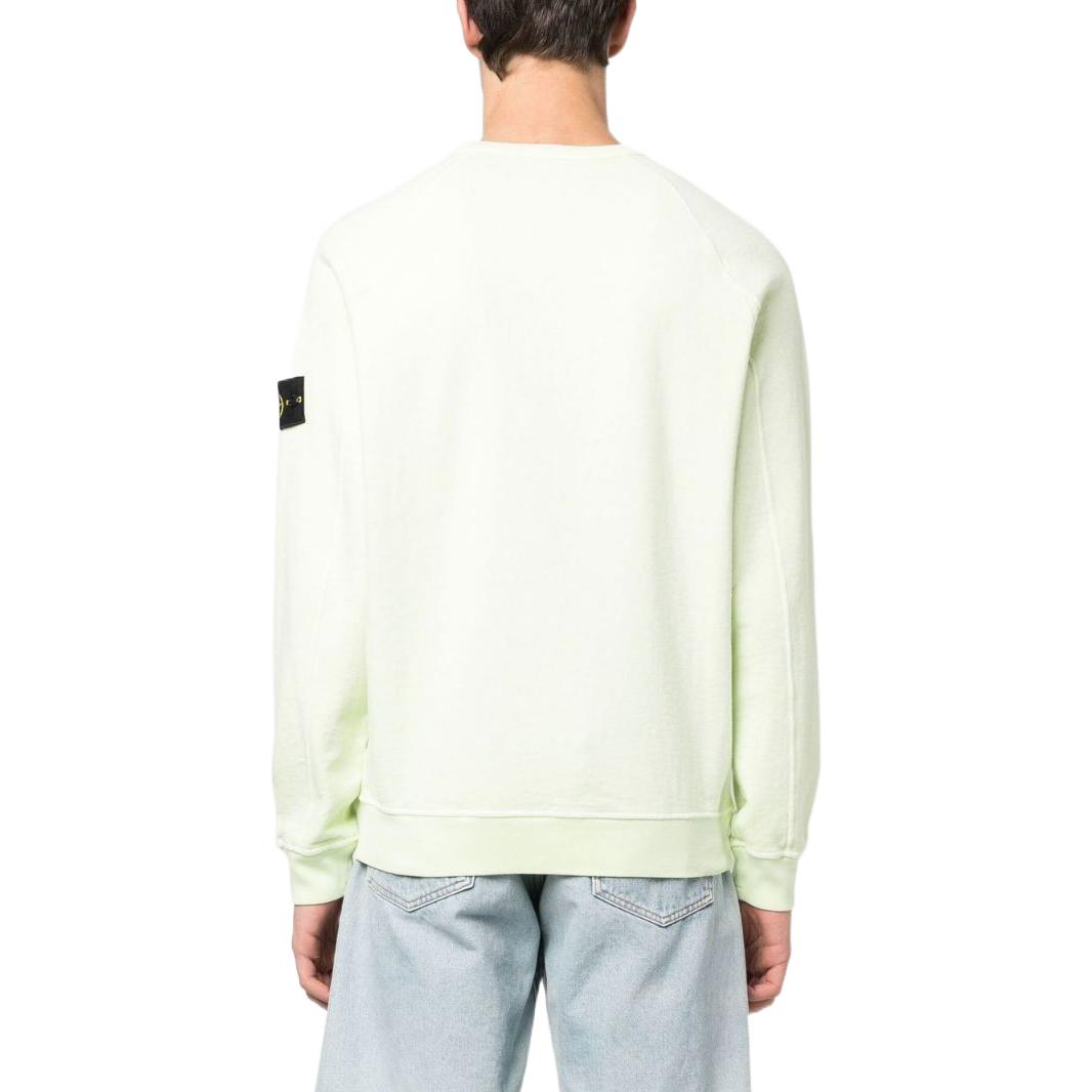 STONE ISLAND SS23  Light Green Crewneck Sweatshirt 781566360-V0152 圖 4
