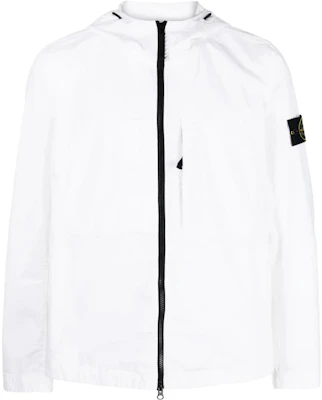 Stone Island SS23 轻便罗盘标志连帽夹克 - 白色 781543310-V0001 Order Stone Island SS23 轻便罗盘标志连帽夹克 - 白色 781543310-V0001