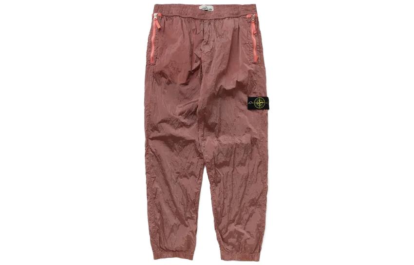 STONE ISLAND SS23  Pink Crinkle Effect Knit Track Pants. 781531019-V0080 圖 2