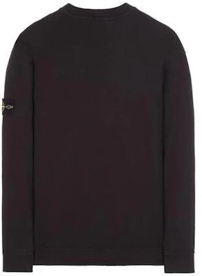 STONE ISLAND SS23 Sweatshirt Crewneck Pullover Warna Solid - Biru Tua 101563750-A0020 Lookbook STONE ISLAND SS23 Sweatshirt Crewneck Pullover Warna Solid - Biru Tua 101563750-A0020