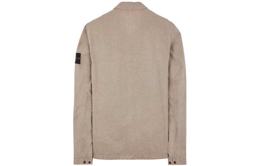 Lookbook ストーンアイランド SS23 ソリッドカラー 長袖ジップジャケット ダヴグレー 7815106WN-V0192