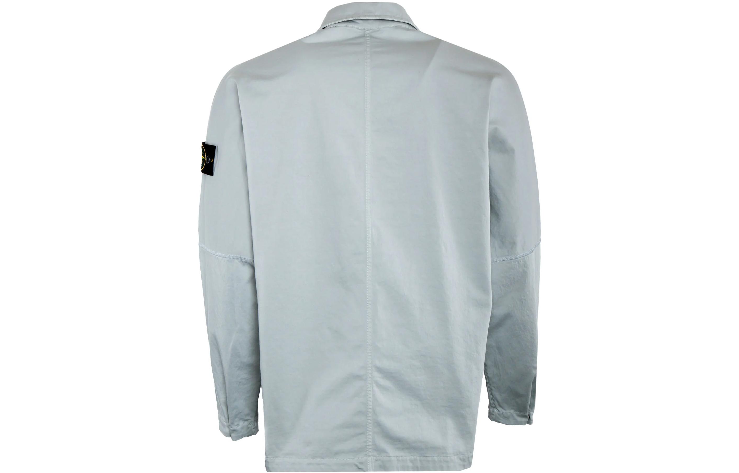 STONE ISLAND SS23  Solid Color Single-Breasted Long Sleeve Jacket 771511014-V0061 圖 3