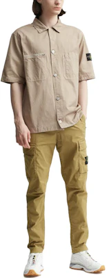 Stone Island SS23 Solid Cupro Short Sleeve Shirt Dove Grey 781511429-V0092 Shop Stone Island SS23 Solid Cupro Short Sleeve Shirt Dove Grey 781511429-V0092