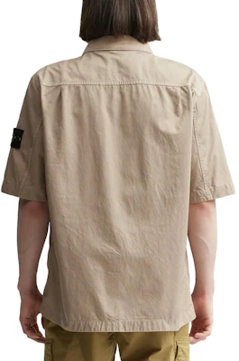 Stone Island SS23 Solid Cupro Short Sleeve Shirt Dove Grey 781511429-V0092 Purchase Stone Island SS23 Solid Cupro Short Sleeve Shirt Dove Grey 781511429-V0092