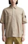 Details for Stone Island SS23 Solid Cupro Short Sleeve Shirt Dove Grey 781511429-V0092